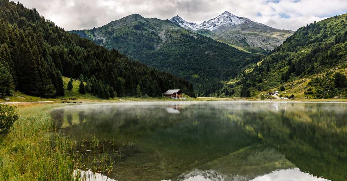 Lac de Tueda Méribel Savoie