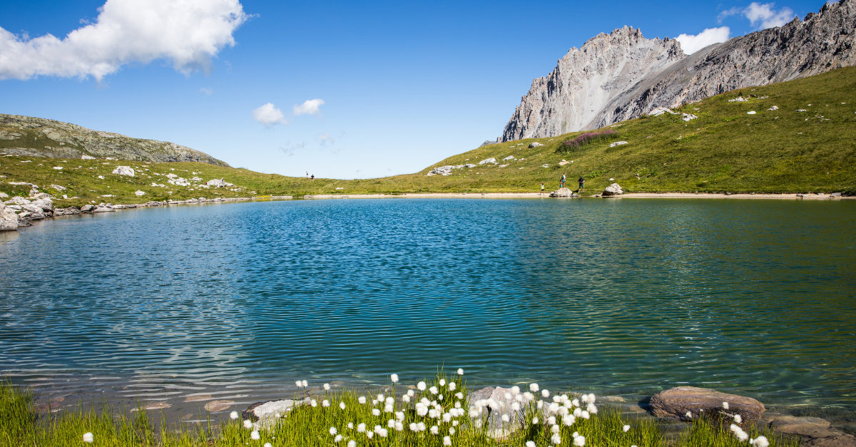 Lac de chanrouge Méribel Savoie